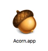 Acorn application icon