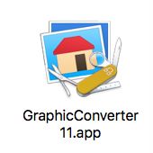 GraphicConverter version 11 application icon