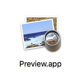 Preview application icon