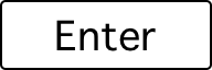 A computer key marked with a the word Enter.