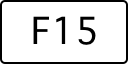 A computer key marked F15.