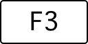 A computer key marked F3.